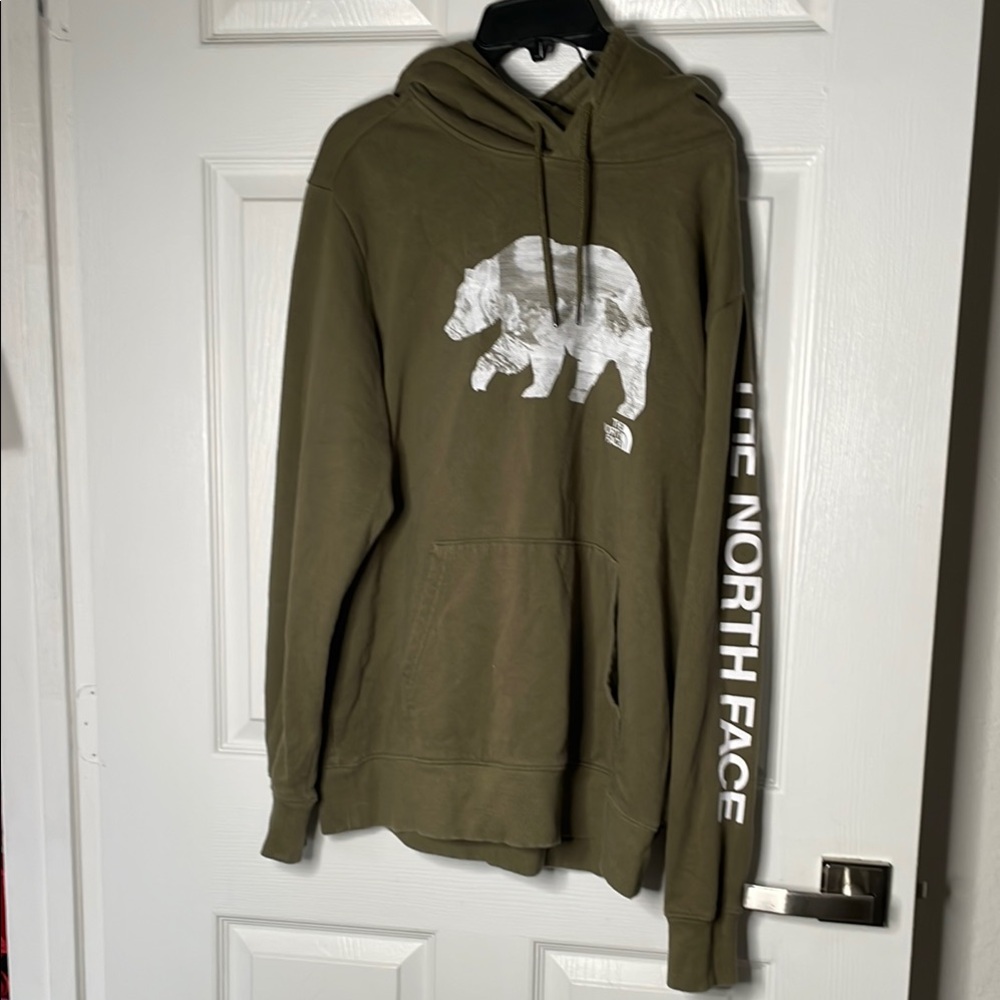 The North Face bear print sweatshirt Hoodie